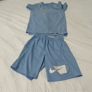 Nike Dri Fit Top Medium, Bottom Small. Kids/Boys.
